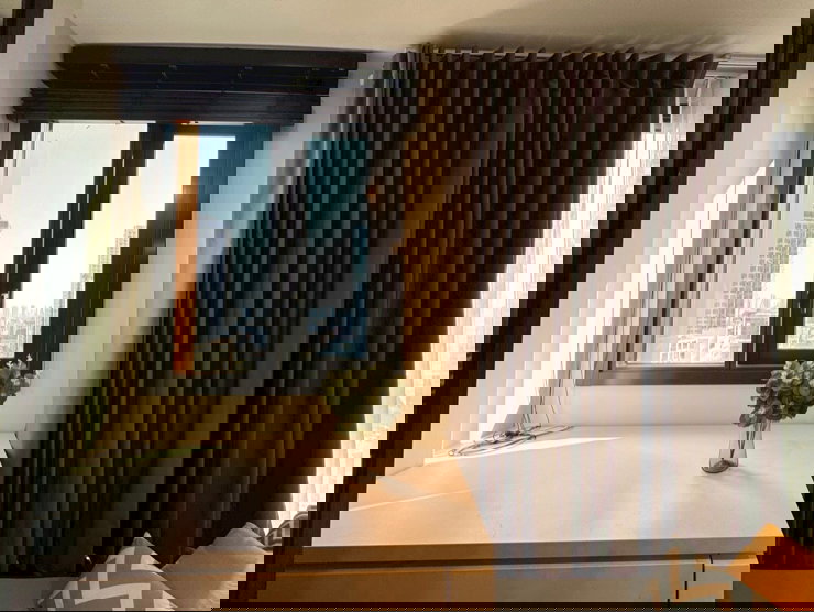 รูป 📍XT Huaikhwang✨คอนโดหรูห้วยขวาง ห้องใหญ่แต่งครบพร้อมอยู่ (1 ห้องนอน ขนาด 30 ตรม.) เช่าเพียง 17,000/เดือน ▫️Line: @sanhaproperty📲095-6922871 รับโค - รูปที่ 9/13