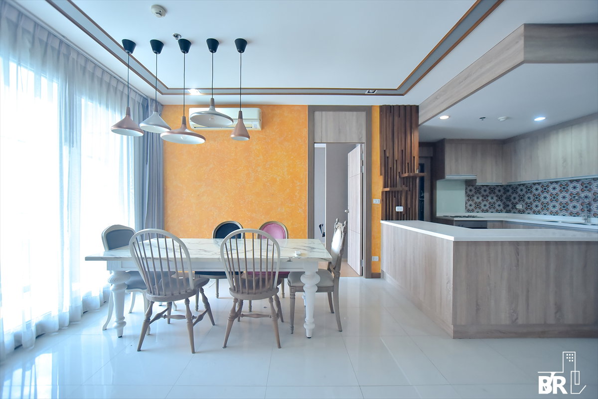 รูป Condo for Rent 🌃 Villa Asoke, near MRT Phetchaburi, 80K 2BR 172.19 sqm💫Beautiful Unit with unblocked view - รูปที่ 8/14