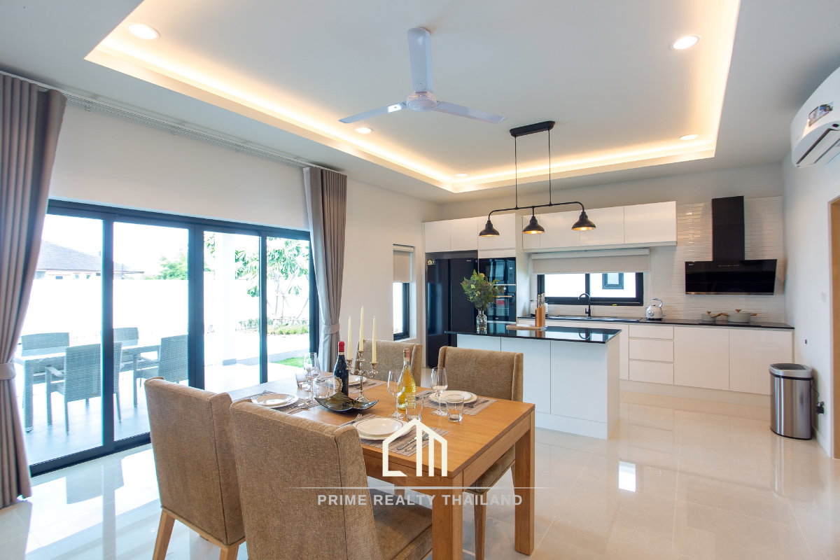 รูป พูลวิลล่าสไตล์โมเดิร์น ในซอย 112 – บ้านพักอาศัยส่วนตัว บนทำเลคุณภาพ - รูปที่ 23/29