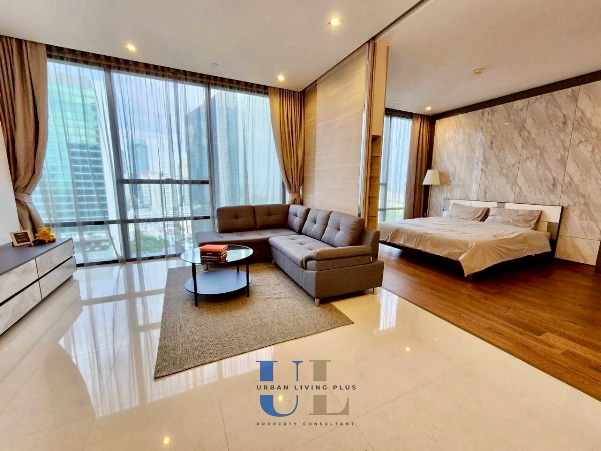 รูป ( UL2604022 ) ✨Tel/Line 096-2479369✨ , ให้เช่า เดอะ แบงค็อก สาทร , 1 ห้องนอน, 1 ห้องน้ำ, ขนาด 62 ตร.ม. ชั้นสูง, ห้องสวย, พร้อมเข้าอยู่ - รูปที่ 2/8