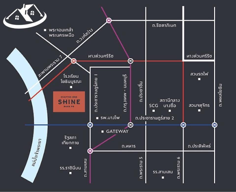 รูป 🦋RB24092 ให้เช่าถูกมาก📢แชปเตอร์ วัน ชายน์ บางโพ👉แอดไลน์ @714txlxc( มี @ ด้วย) แอดมินตอบไว  - รูปที่ 6/6