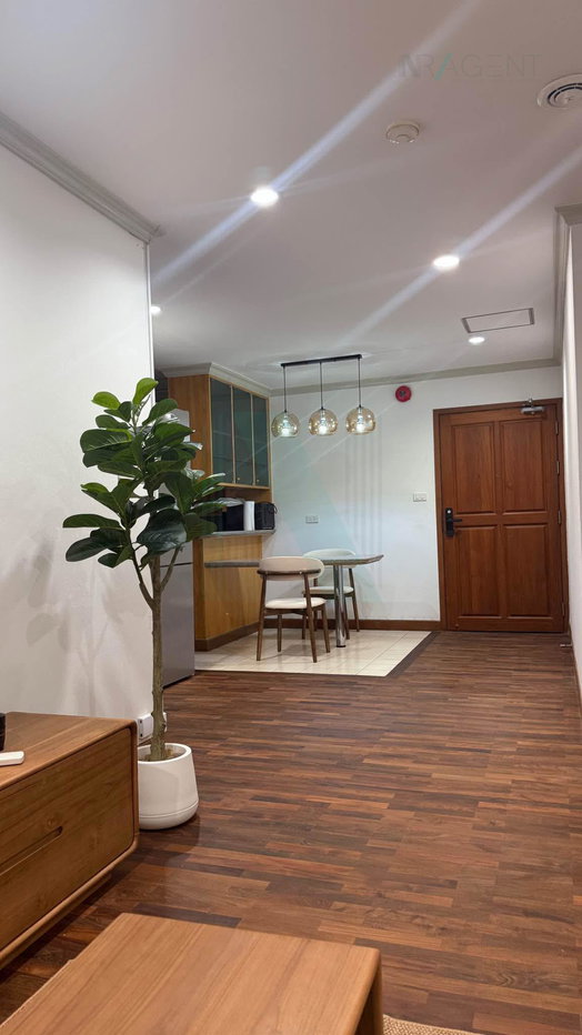 รูป 🚩 ขายคอนโด สามภูมิ การ์เด้น อาคาร 1 ชั้น 8 1 ห้องนอน ขนาด 54 ตรม ใกล้ ใกล้ BTS เซนต์หลุยส์ - รูปที่ 2/8