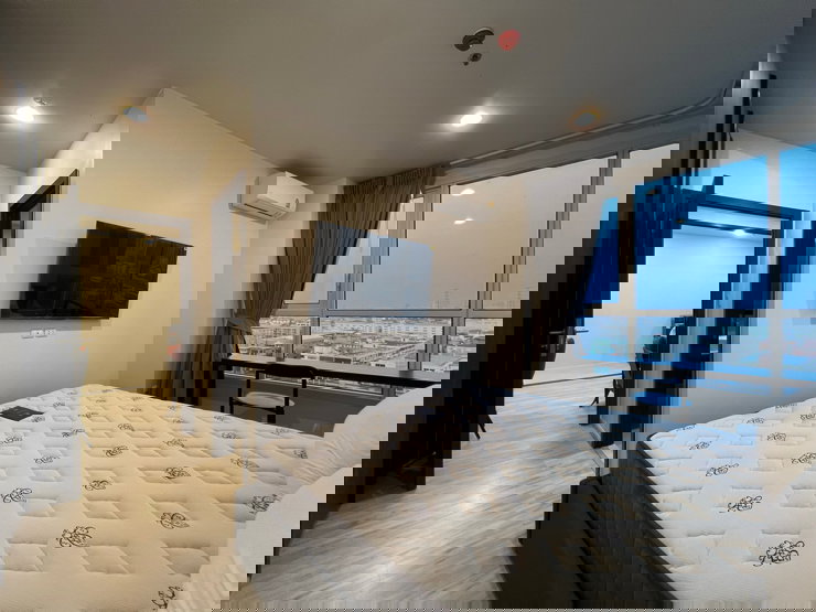 รูป 🔥ราคาดี 34K✨ เอ็กซ์ที ห้วยขวาง ใกล้ MRT ห้วยขวางพร้อมอยู่ (2 นอน 2 น้ำ) 60 ตรม. วิวสวย เฟอร์ครบ ▫️Line: @sanhaproperty📲095-6922871 - รูปที่ 7/22