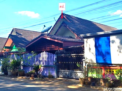 ขายบ้านเดี่ยว : บ้านเดี่ยว 51 ตร.วา พวงเพชร แกลง ระยอง 1.7M