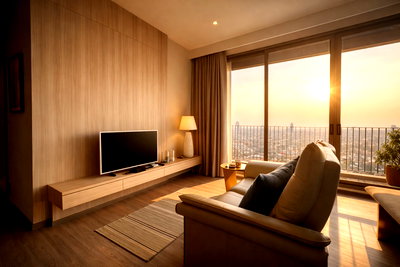 คอนโดให้เช่า : ✅ ✅ ให้เช่า - RHYTHM Charoenkrung Pavillion , Luxury 2 ห้องนอน พร้อมเข้าอยู่ ติดต่อไลน์ @bktasset โทร 095-325-8928