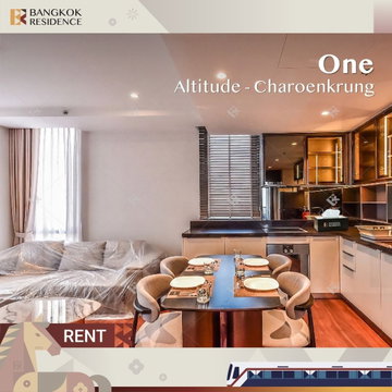  Brand New Stylish Condo ✨ One Altitude - Charoenkrung, Beautiful unit with a modern and elegant design 💎 