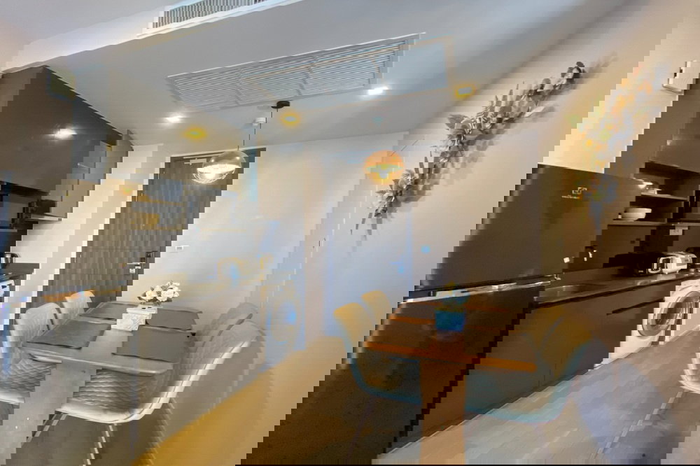 รูป 🔥 เช่าด่วน !! Ashton Asoke, 2 ห้องนอน, 1 ห้องน้ำ, ตกแต่งสไตล์โมเดิร์น, ชั้นสูง 26++, ทำเลดี !!🔥Code C20230600279 แต่งครบ, พร้อมเข้าอยู่📣📣 - รูปที่ 3/10