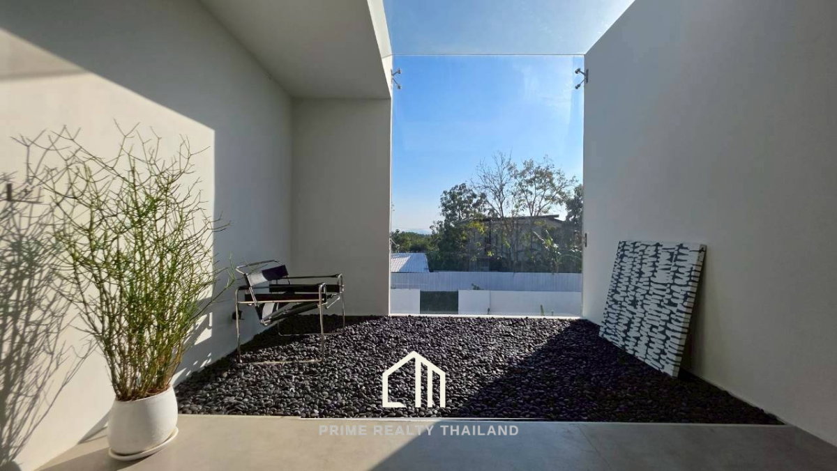 รูป บ้านพักตากอากาศ สไตล์มินิมอล หลังนี้อยู่หัวหิน 88 - รูปที่ 16/39