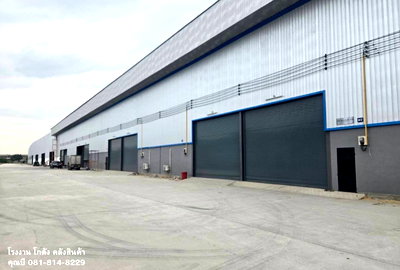 เช่าโรงงาน สมุทรสาคร : ให้เช่า โรงงาน โกดังใหญ่ คลังสินค้า ขนาดเริ่มต้น 100 ตร.ม. ถึง 8,000 ตร.ม. แถวแคราย คลองมะเดื่อ นาดี บางน้ำจืด จ.สมุทรสาคร  