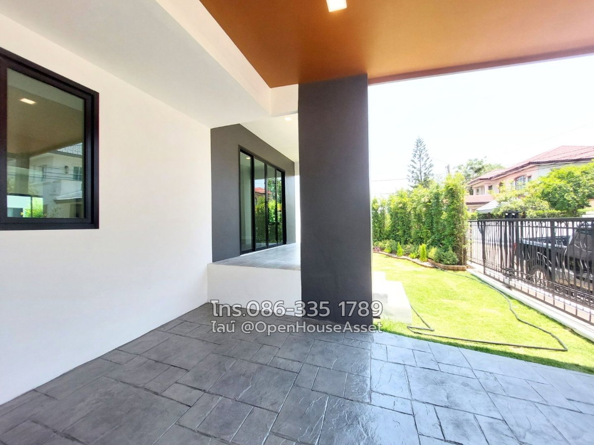 รูป มีบ้านสวยเหมือนได้บ้านใหม่! นันทวัน รัตนาธิเบศร์ ทิศใต้รับลม ใกล้ทางด่วนศรีรัชและ IKEA บางใหญ่แค่เอื้อม ใช้ชีวิตง่ายในสังคมพรีเมียม - รูปที่ 3/24