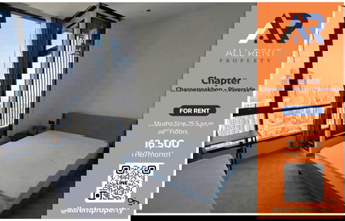 🔥 Amazing value! Chapter Charoennakhon - Riverside: River view, luxury resort feel, plenty of photo opportunities, and a truly fulfilling lifestyle