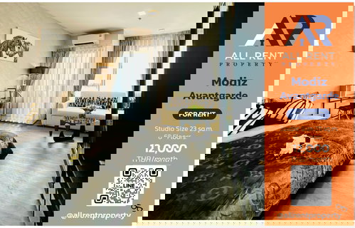 รูปภาพ 🔥 Available for immediate rent! Modiz Avantgarde condo near Bangkok University / Rangsit Campus. Convenient transportation.