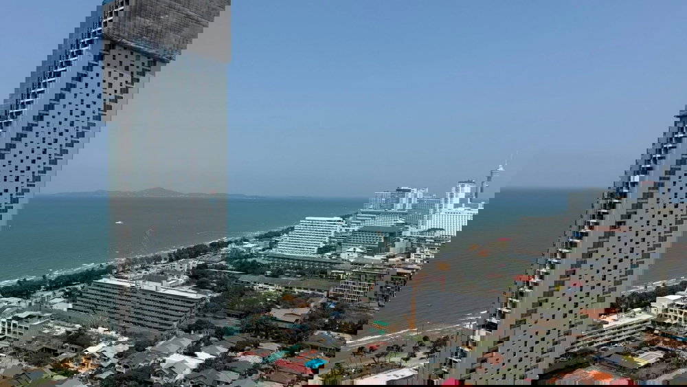 รูป KT0371📲LineID @556ryccg🏖️1ห้องนอน 29ตรม ชั้น28 พร้อมเฟอร์นิเจอร์🌅วิวทะเล🌴Copacabana Beach Jomtien - รูปที่ 9/10