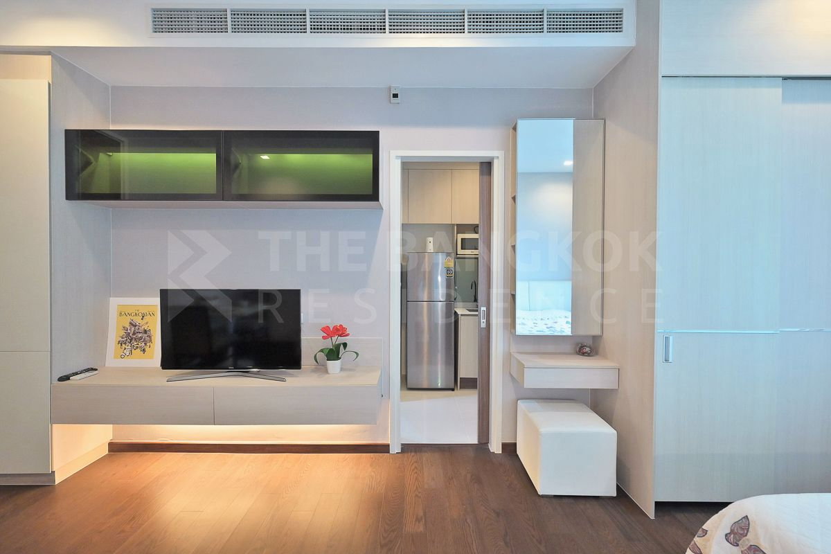 รูป  เช่าคอนโด 🎯Q Asoke ใกล้ MRT เพชรบุรี 💚1นอน 45ตรม 25K ว่างแล้ว ห้องสวย  - รูปที่ 3/10