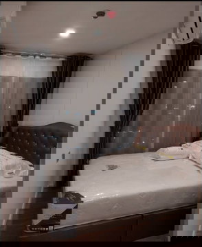 [ห้องราคาถูกกว่าตลาด รีบนัดดูเลย! โมดิซ สุขุมวิท 50 ชั้น 14 วิวเมือง P-49051 เขตคลองเตย ใกล้ BTS อ่อนนุช] | 15,000 | line @easythaihome 085-592-2897