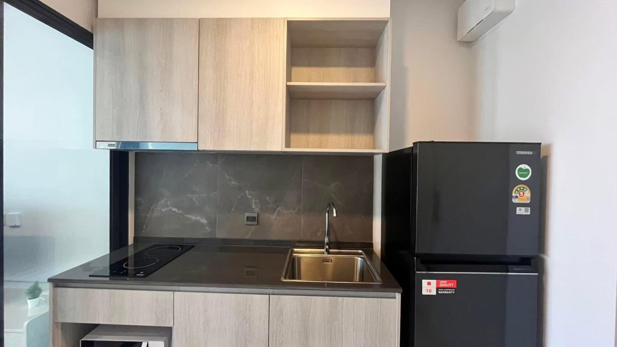 รูป เดอะทรี พัฒนาการ-เอกมัย 1B1B ชั้น 25 ขนาด 26 ตร.ม. เช่า 14,000 บาท/เดือน Ready to move in - รูปที่ 6/7