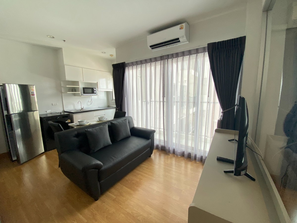รูป ให้เช่าคอนโด 1 ห้องนอน ขนาด 35 ตรม. เฟอร์นิเจอร์-เครื่องใช้ไฟฟ้าครบ พาร์คแลนด์ เพชรเกษม ติด bts หลักสอง ตรงข้ามเดอะมอลล์บางแค - รูปที่ 5/9