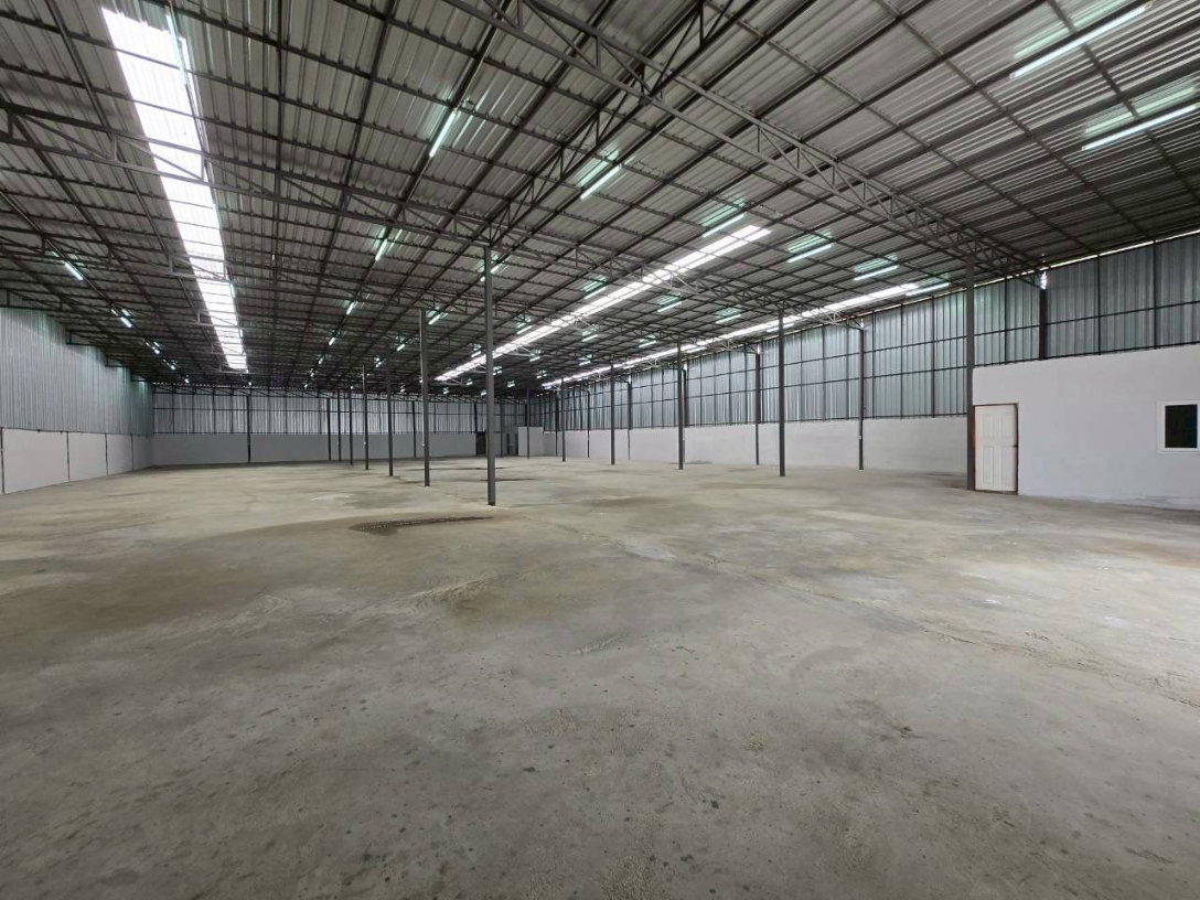 รูป ให้เช่า โรงงาน โกดังใหญ่ คลังสินค้า ขนาดเริ่มต้น 100 ตร.ม. ถึง 8,000 ตร.ม. แถวแคราย คลองมะเดื่อ นาดี บางน้ำจืด จ.สมุทรสาคร   - รูปที่ 5/14