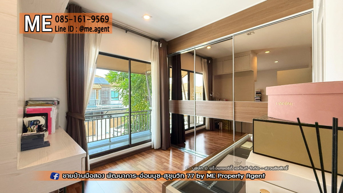 รูป ขายบ้านเดี่ยว พฤกษาวิลล์ 57 พัฒนาการ 32 ตกแต่งสวย พร้อมอยู่ พร้อมเข้าอยู่ ใกล้เอกมัย – ทองหล่อ – สุขุมวิทโทร 064-954-9619 มุก (BC30-38) - รูปที่ 17/37