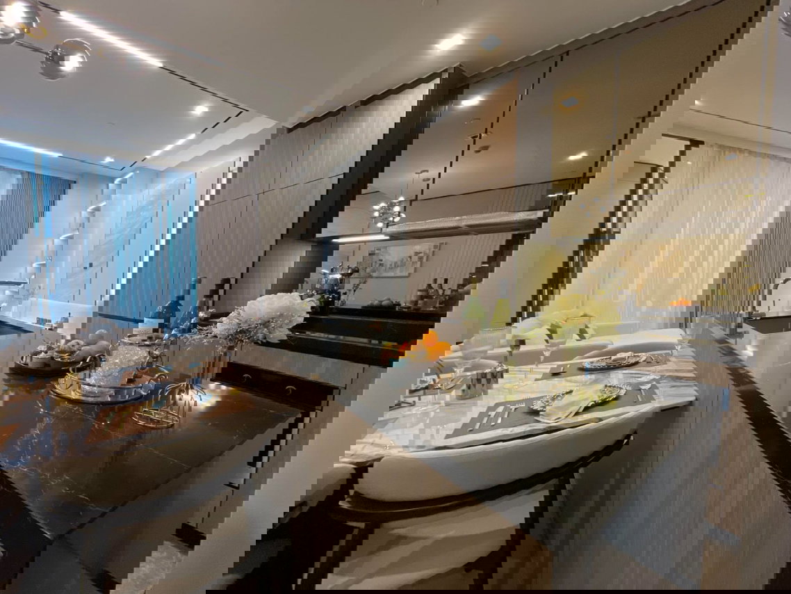 รูป code : H162 ว่างแล้ว!! คอนโดให้เช่า เอสทีค ทองหล่อ (AESTIQ Thonglor) | ห้องมุม วิวเมือง Private Lift หรูหราระดับ Luxury - รูปที่ 13/17