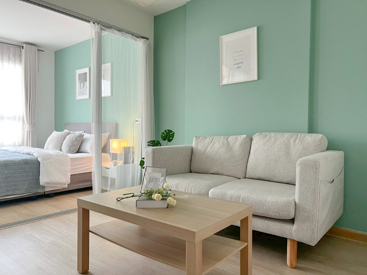 รูป ให้เช่า ดีคอนโดรัตนาธิเบศร์ห้องสวยทำเลดีมี7-11ในโครงการ ใกล้MRT ไทรม้า - รูปที่ 7/17