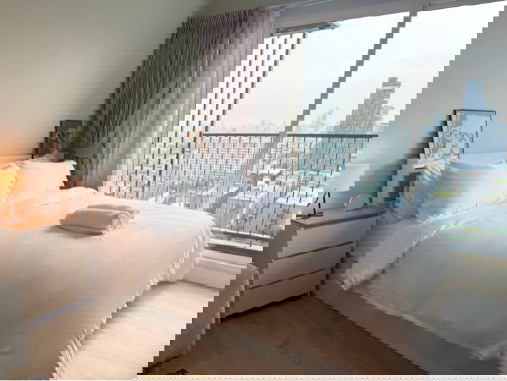 รูป 🔥 Condo for Rent – Metro Sky Wutthakat (Short to Medium Term) 🔥  (Only 450 meters from BTS Wutthakat – Ready to move in!) - รูปที่ 4/45