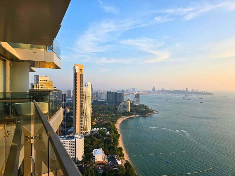 รูป ให้เช่า: อารมณ์ วงศ์อมาตย์ 1ห้องนอน 1ห้องน้ำ+อ่างที่ระเบียง ชั้น 44 วิวทะเล เฟอร์นิเจอร์ครบ - รูปที่ 2/68