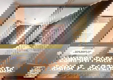 รูปภาพ For Rent ✨ Lumpini Park Rama 9 - Ratchada ✨ Fully furnished with appliances, near RCA.