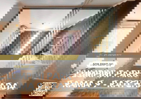 ให้เช่า ✨ Lumpini Park Rama 9 - Ratchada ✨ เฟอร์นิเจอร์ เครื่องใช้ไฟฟ้าครบ ใกล้ RCA