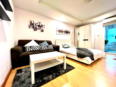 คอนโดให้เช่า : 🎈#PC2404_160 🎈💥ด่วน💥ว่าง10 พ.ค.69  รีบคลิก ก่อนหลุดมือ‼️ 𝗙𝗼𝗿 𝗥𝗲𝗻𝘁8️⃣ k.🔥#ใกล้MRTสุทธิสาร คอนโด   แฮปปี้คอนโดรัชดา18 