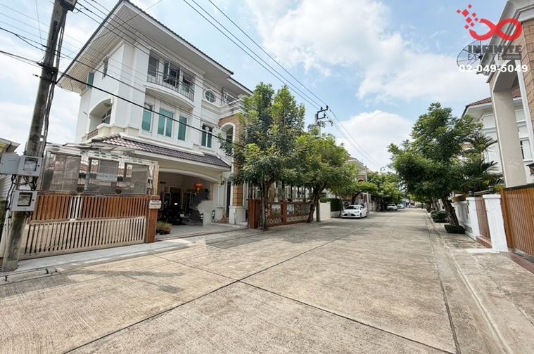 ขายบ้านเดี่ยว 3ชั้น 63ตร.ว. ม.ภัทราวิลล่า 5 นวลจันทร์ - รามอินทรา ใกล้ทางด่วน