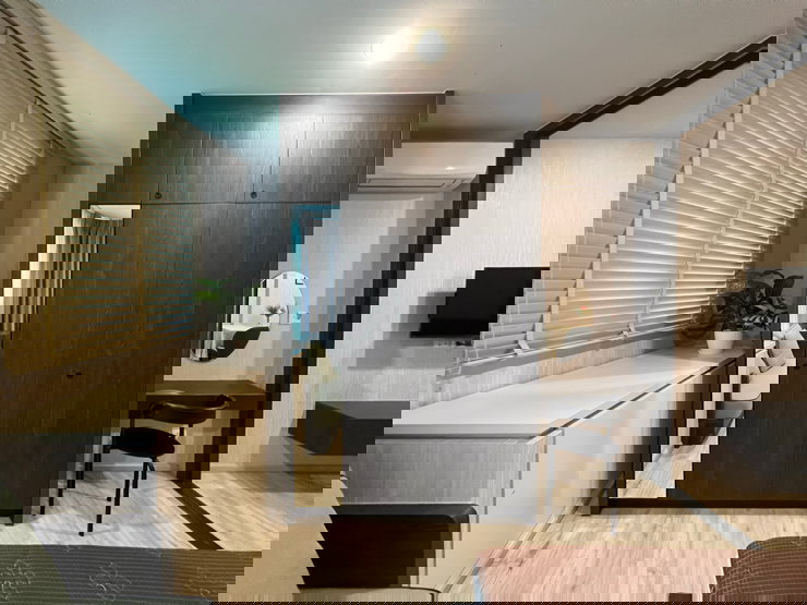 รูป 📍XT Huaikhwang✨คอนโดหรูห้วยขวาง แต่งครบพร้อมอยู่ (1 ห้องนอน ขนาด 30 ตรม.) เช่าเพียง 17,000/เดือน ▫️Line: @sanhaproperty📲095-6922871 - รูปที่ 2/10