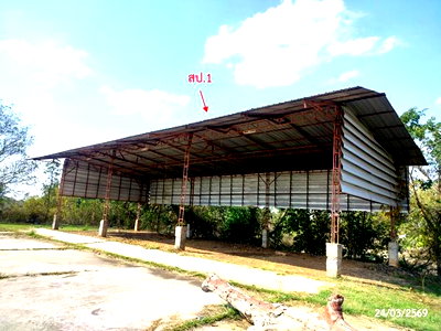 โรงงาน อากาศอำนวย สกลนคร : เพิงอเนกประสงค์ 2645 ตร.วา อากาศอำนวย สกลนคร 6.2M