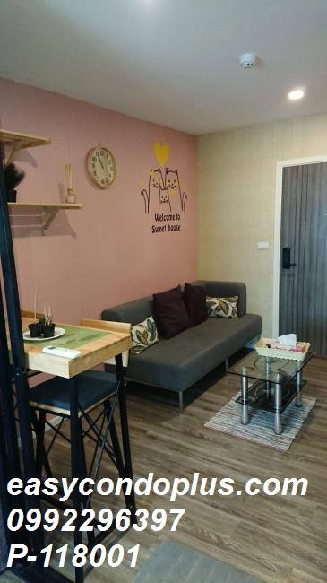 รูป P-118001 คอนโดให้เช่า 1 ห้องนอน ใกล้ BTS ปู่เจ้าฯ เพียง 5 นาที! บี ลอฟท์ สุขุมวิท 115 10,000 บาท | Line Id: @easycondoplus | 099-229-6397 - รูปที่ 5/15