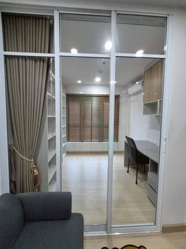 🚩 For Rent Condo SUPALAI VERANDA RAMKHAMHAENG Building A, Floor 17, 1 BED PLUS, Room size 44 sqm
