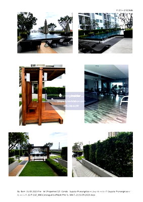 Condos for rent :  Rent Supalai City Resort Phranangklao Station - Chao Phraya