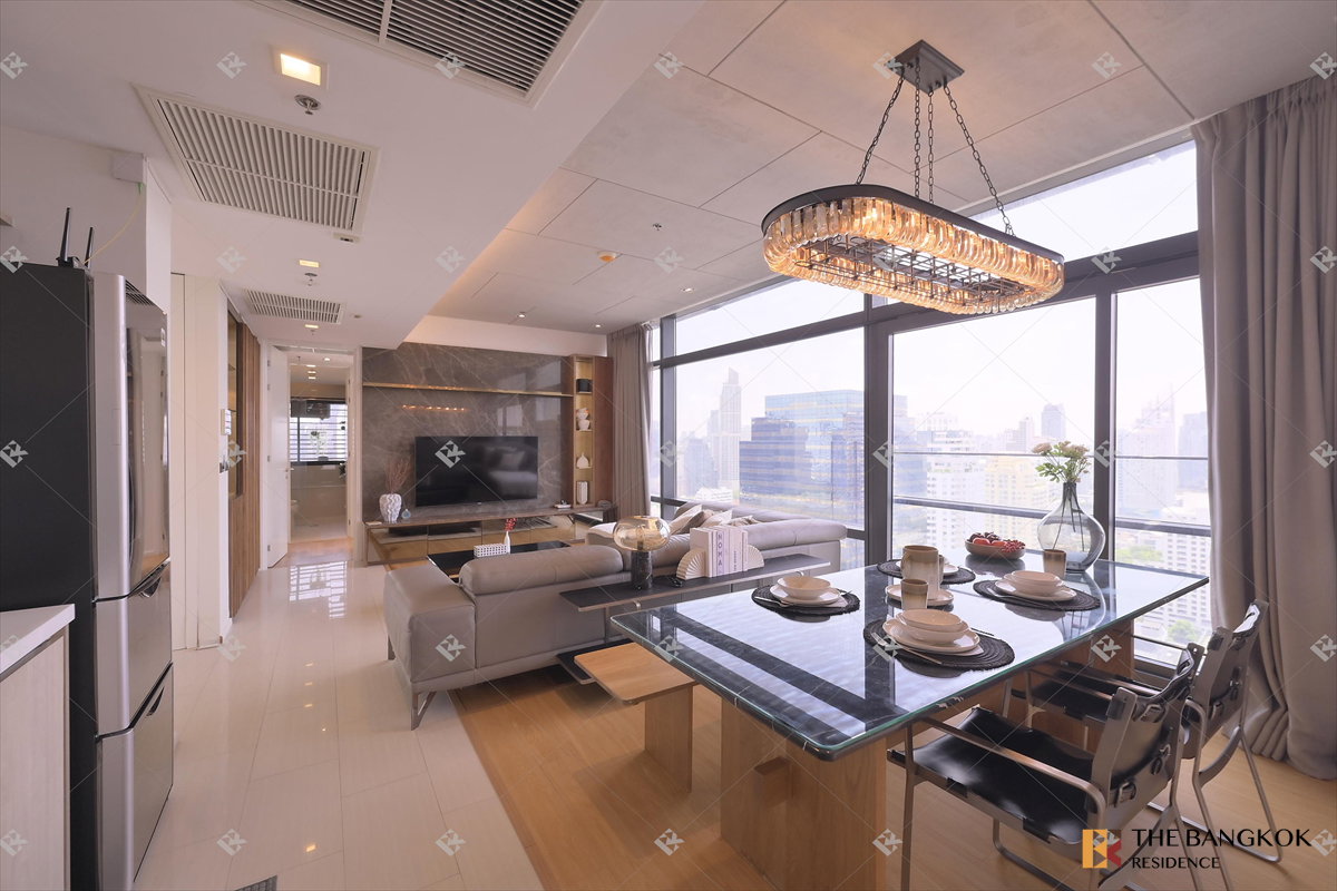 รูป  Condo for Rent 💎Circle Living Prototype  near MRT Phetchaburi,  2BR 84sqm, Stunning unit  🌃  - รูปที่ 3/10