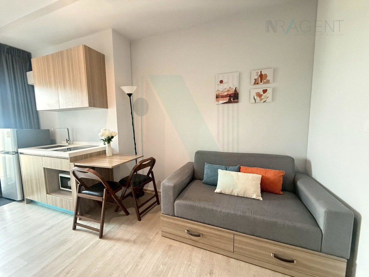 รูป 🎊 ให้เช่าคอนโด อัลติจูด ยูนิคอร์น สาทร-ท่าพระ อาคาร 1 ชั้น 18 1 ห้องนอน ขนาด 25 ตรม ใกล้ ตลาดกระต่ายมั่งคั่ง - รูปที่ 7/8