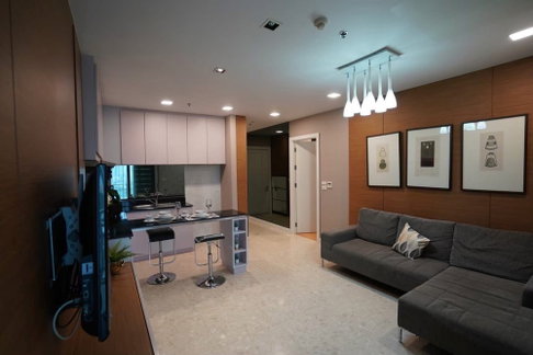 🔥 ขาย -เช่า !!🔥 Nusasiri Grand Condo, 2 นอน, 2 น้ำ, ชั้นสูง 17+, ตกแต่งสไตล์โมเดิร์น, มีอ่างอาบน้ำ !! Code C20240201010, พร้อมเข้าอยู่, ราคาพิเศษ!!