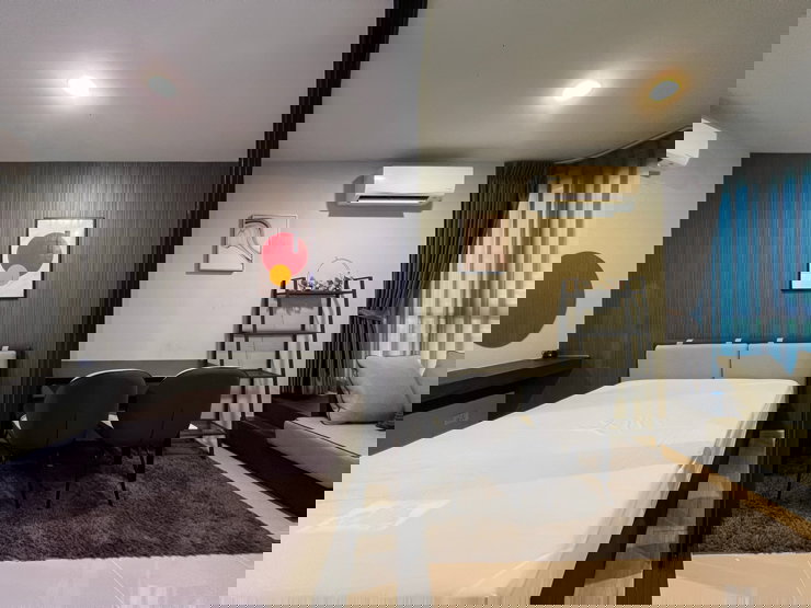 รูป ✨ เอ็กซ์ที ห้วยขวาง🔥ห้องสวยพร้อมอยู่ ตรงปก(1 นอน 1 น้ำ) 30 ตรม. เช่าเพียง 16,000/เดือน ▫️Line: @sanhaproperty📲095-6922871 - รูปที่ 4/11