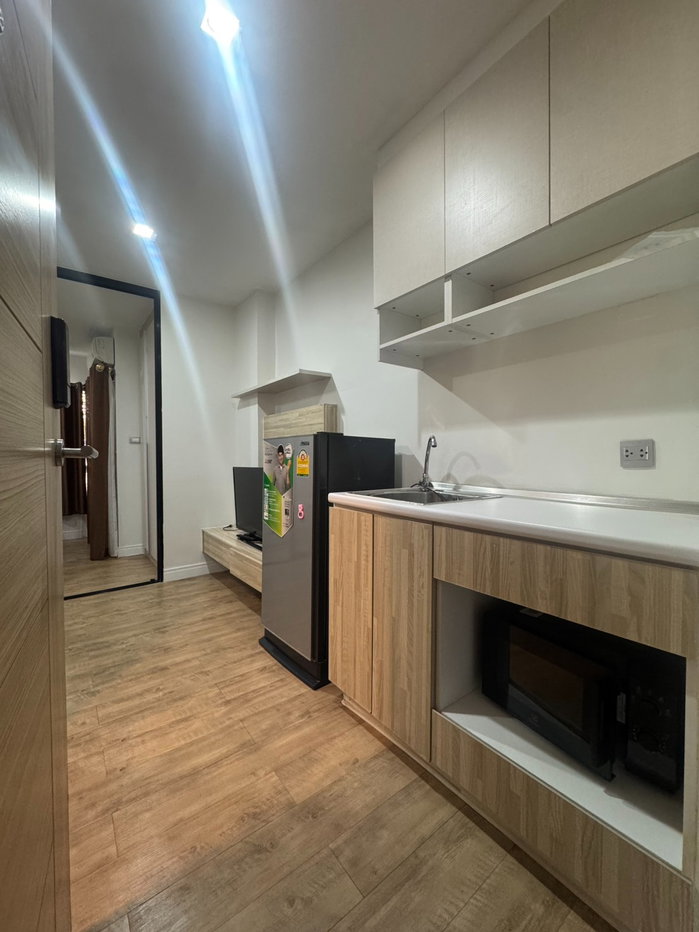 รูป ให้เช่า เอชทู สโตน คอนโด รามอินทรา21 H2 Stone Condo Ramindra 21 เฟอร์ไฟฟ้าครบ มีเครื่องซักผ้า รีโนเวททาสีใหม่ทั้งห้อง พร้อมอยู่ ปลายเดือน เมย - รูปที่ 7/12