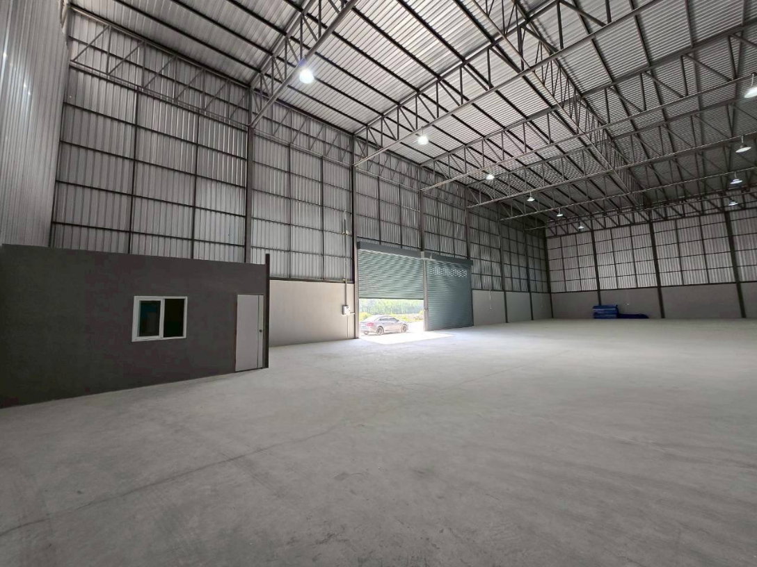 รูป ให้เช่า โรงงาน โกดังใหญ่ คลังสินค้า ขนาดเริ่มต้น 100 ตร.ม. ถึง 8,000 ตร.ม. แถวแคราย คลองมะเดื่อ นาดี บางน้ำจืด จ.สมุทรสาคร   - รูปที่ 12/14