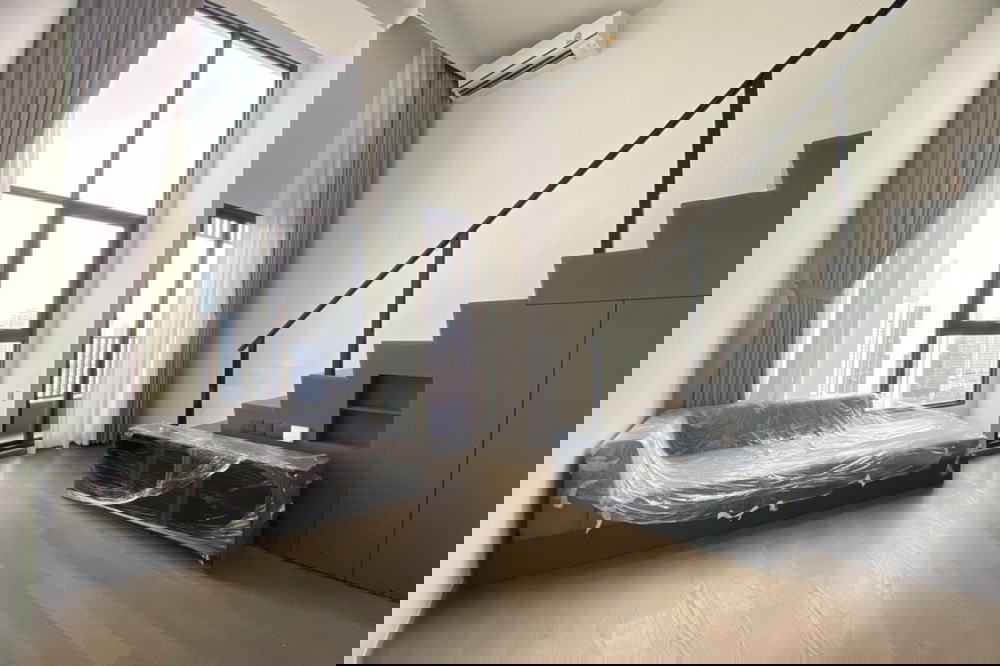 picture For Sale !! city view / river view !!Park Origin Chula - Samyan, 1 bed Duo, 1 bath, high floor 22++, East Facing ! Code C20240900037, Fully Fitted - 1/7