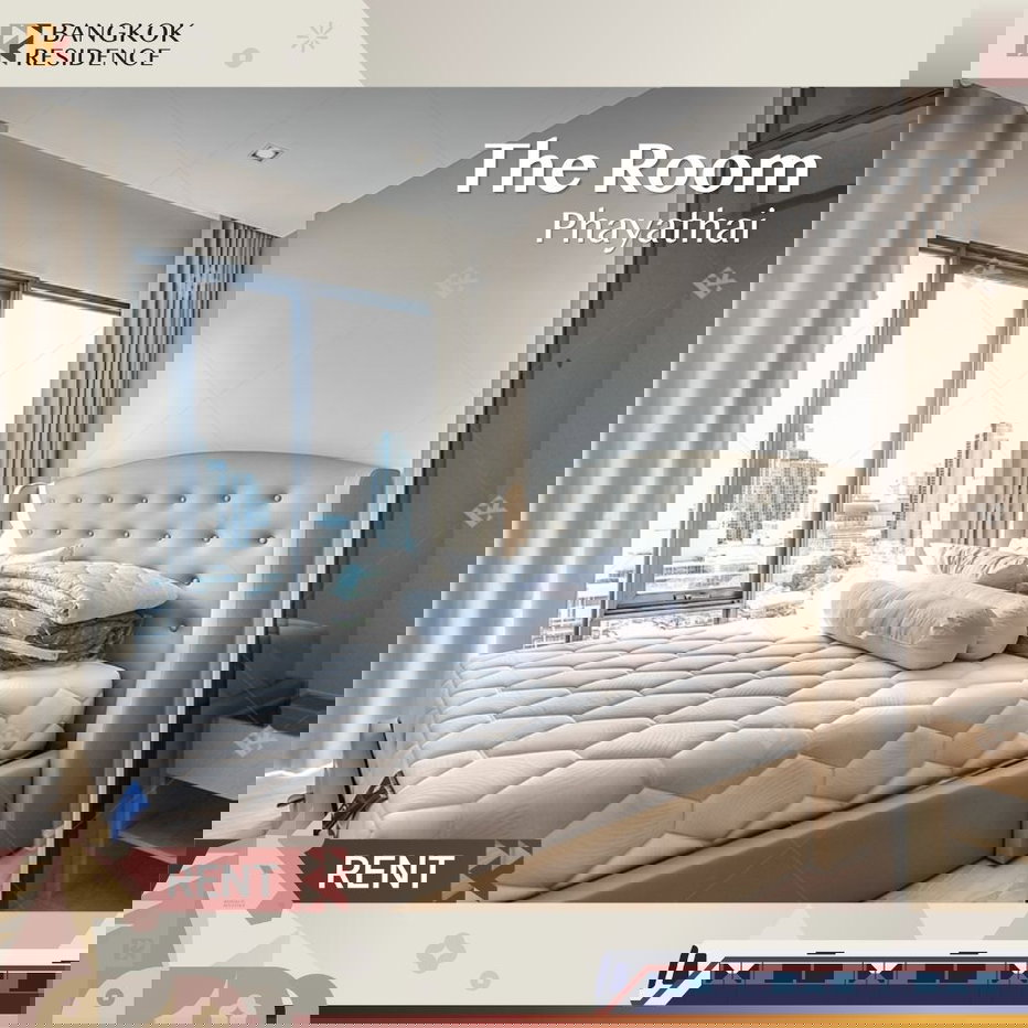 รูป  Condo For Rent 💚 The Room Phayathai ใกล้ ARL ราชปรารถ 30K 🧸 1 ห้องนอน ห้องตกแต่งสวยมาก เฟอร์ครบ   - รูปที่ 1/10