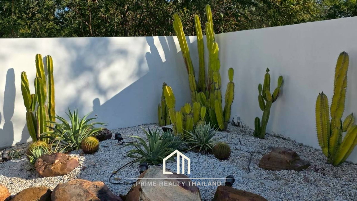 รูป บ้านพักตากอากาศ สไตล์มินิมอล หลังนี้อยู่หัวหิน 88 - รูปที่ 39/39