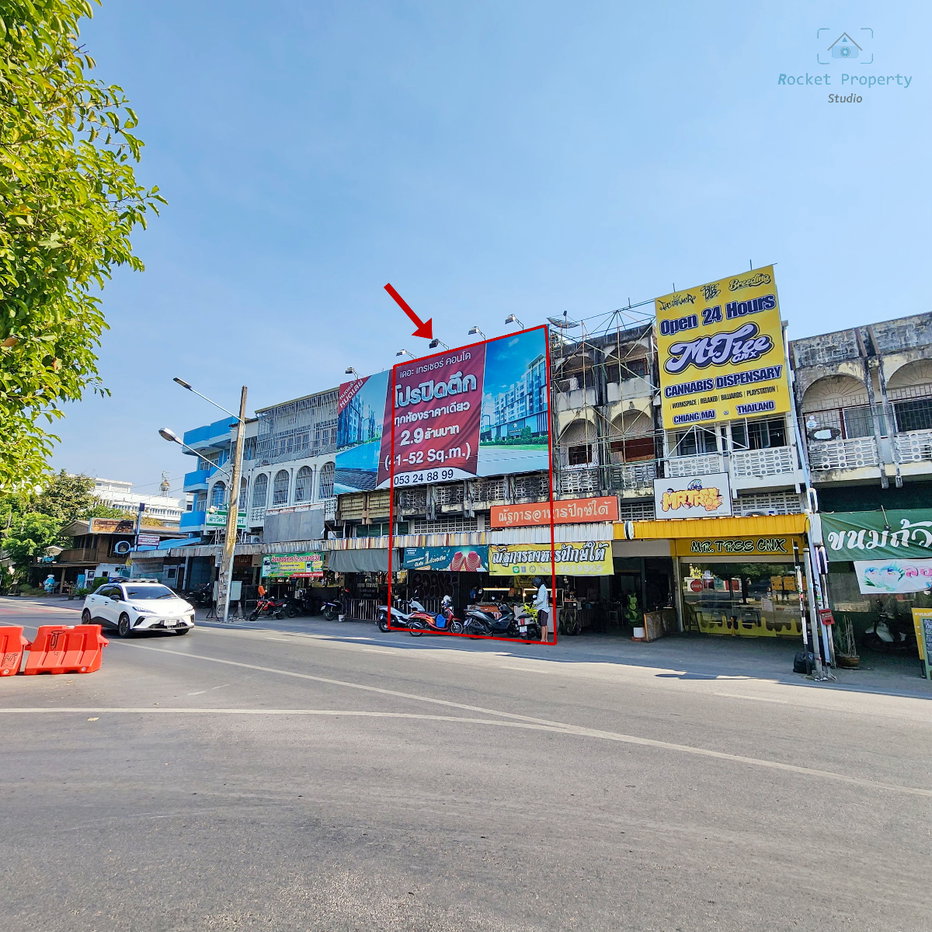 รูป ด่วน ! อาคารพาณิชย์ทำเล หายาก ติดถนนคูเมือง แหล่งท่องเที่ยวยอดนิยมสำหรับต่างชาติ เหมาะลงทุน Hostel / Boutique Hotel / Mixed-use / คาเฟ่ / คลินิก - รูปที่ 1/17