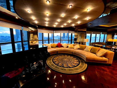 Condos for rent : Rare Penthouse @ Lebua / State Tower – River View  267 sqm | High Floor | Silom CBD