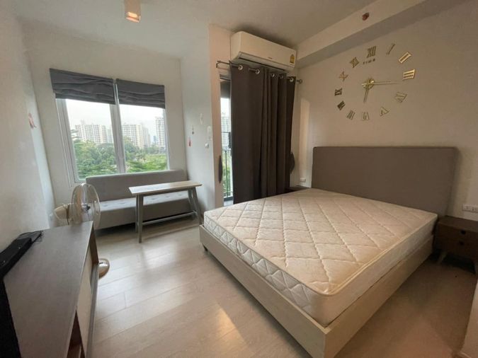 P-125527 City View Studio at Chapter One Eco Ratchada-Huaykwang, Near MRT Huaykwang 1.95M | Line Id: @easycondoplus | 099-229-6397