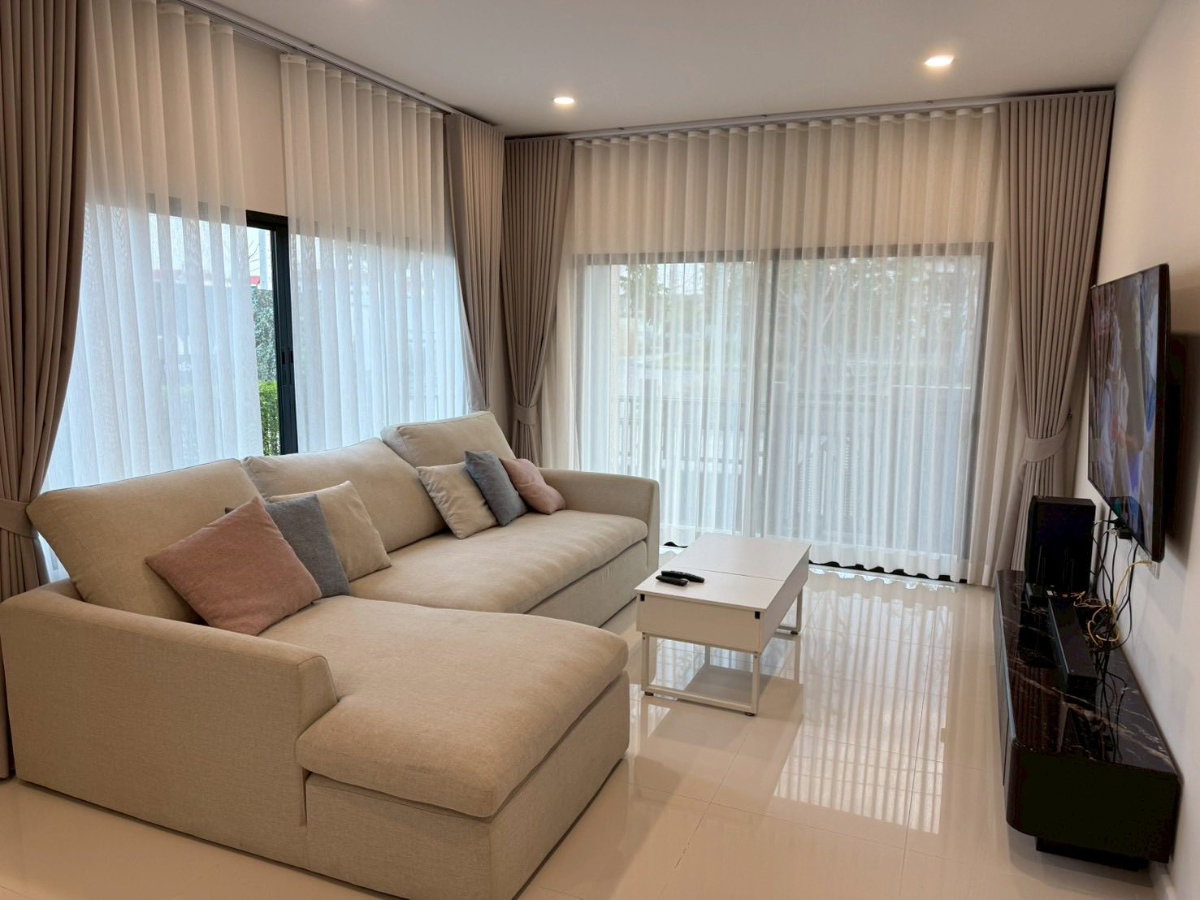 รูป [VR0246]🔥 ลดเหลือ 80,000/เดือน | Britania บางนา–ศรีวารี หลังใหญ่ที่สุด แปลงมุม ติดสวนส่วนกลาง 🔥 - รูปที่ 2/26