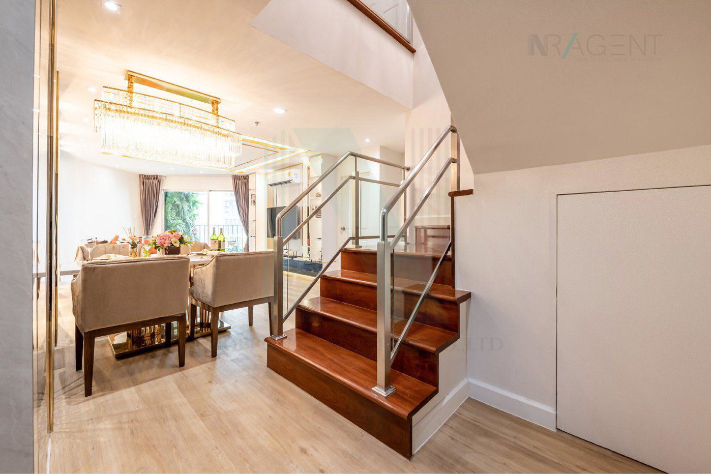 รูป 🔺 ขายคอนโด เบลล์ แกรนด์ พระราม 9 อาคาร D2 ชั้น 32 Duplex 3 ห้องนอน ขนาด 108 ตรม ใกล้ Central Plaza พระราม 9 - รูปที่ 7/8